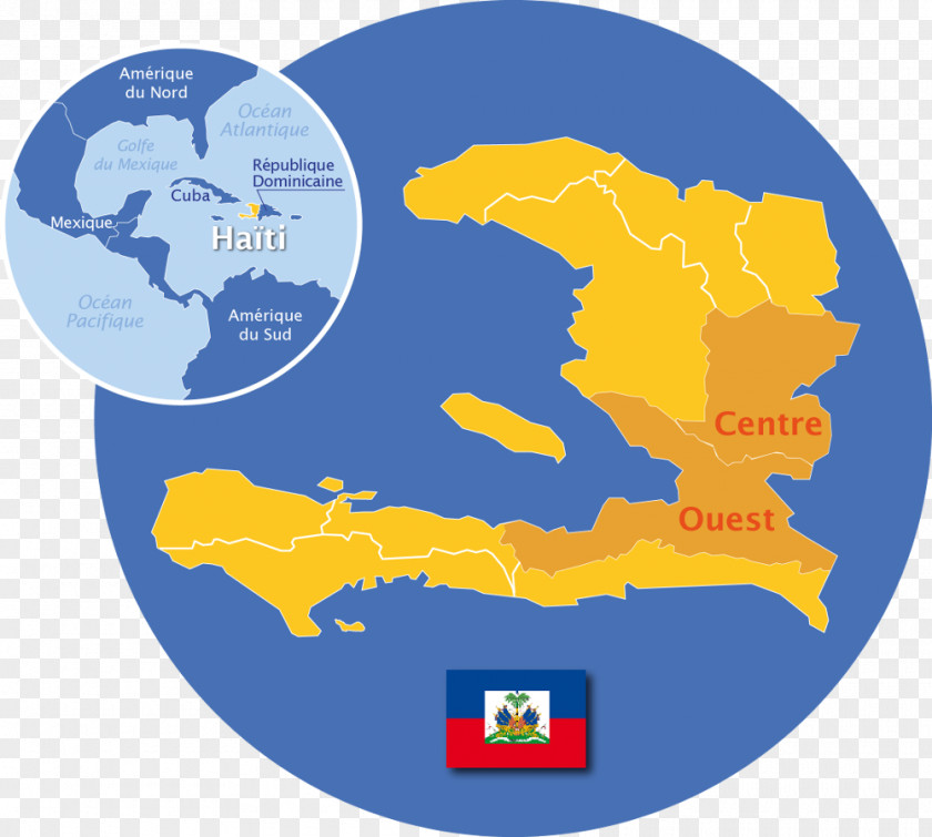 Map Dominican Republic–Haiti Relations Image PNG