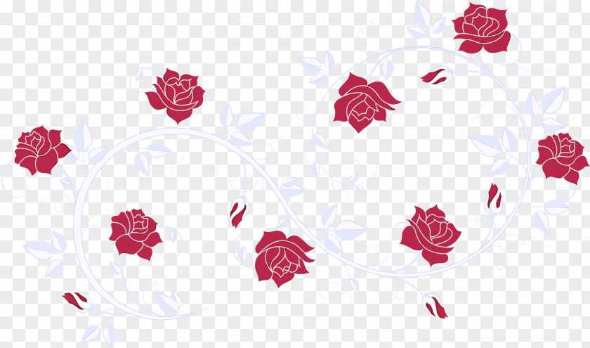 Pink Family Wildflower Floral Design PNG