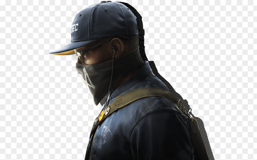 Watch Dogs 2 PlayStation 4 Mask PNG