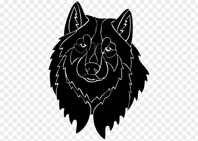 Cat Whiskers Black Wolf PNG
