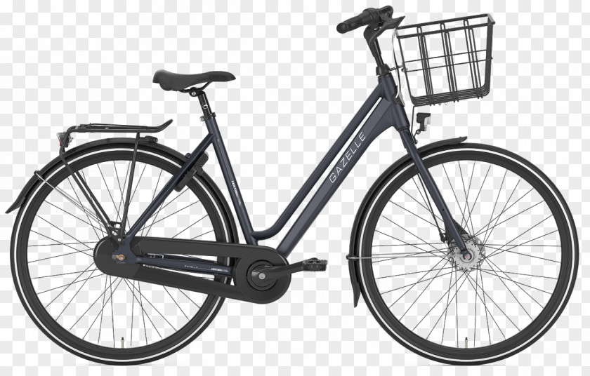 Gazelle Orange C7 HMB (2018) Electric Bicycle C7+ PNG