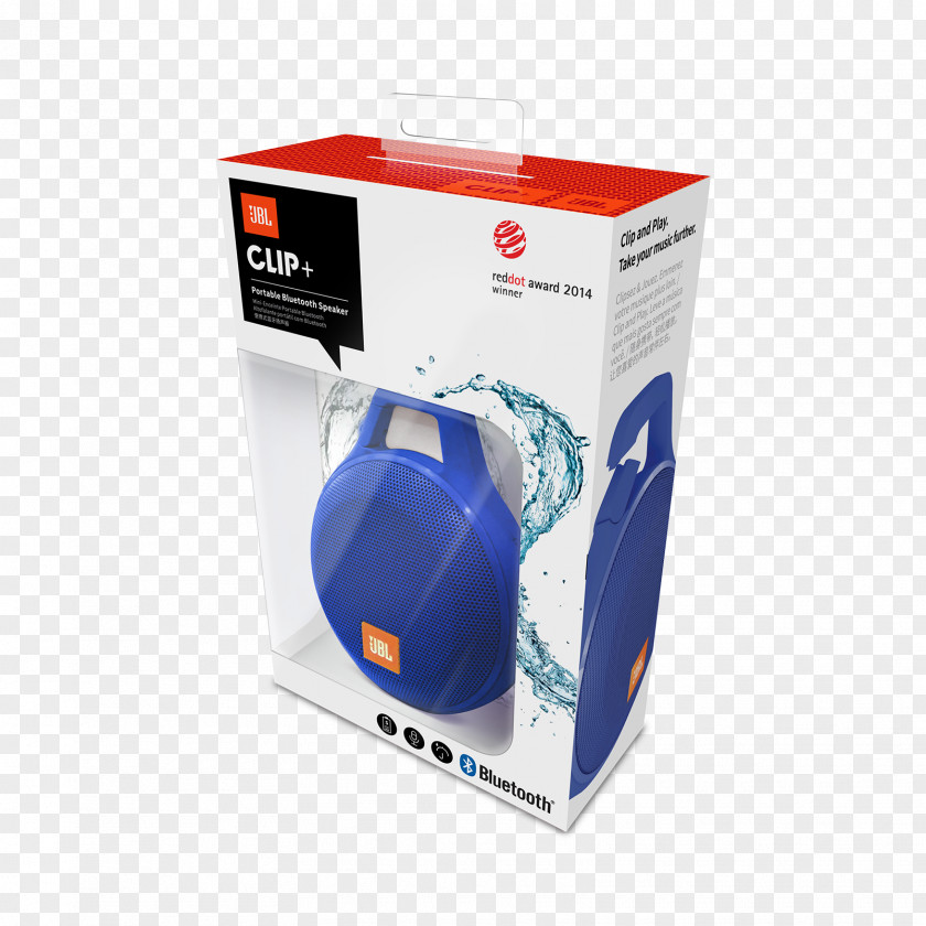 Headphones JBL Clip+ Wireless Speaker Loudspeaker Clip 2 PNG