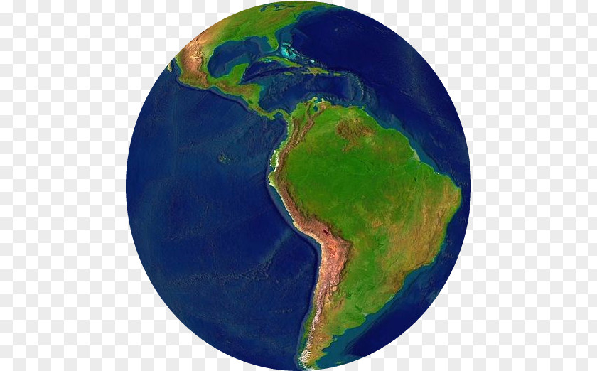 Latin America New York City Earth Flight Globe PNG