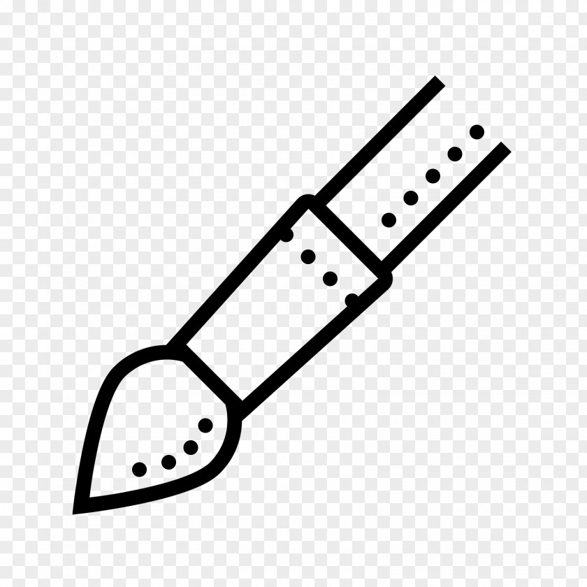 Paintbrush Icon Paint Brushes Vector Graphics Painting PNG