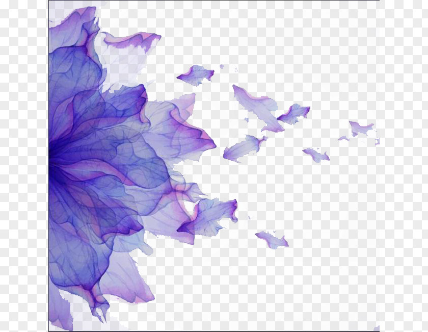 Fantasy Purple Flower Transparent Background PNG purple flower transparent background clipart PNG