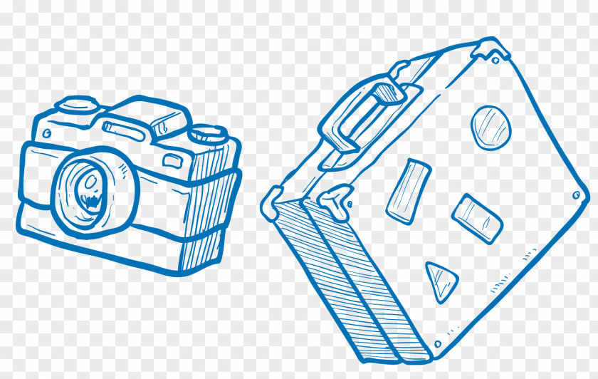 Hand Luggage Camera Suitcase Baggage Computer File PNG