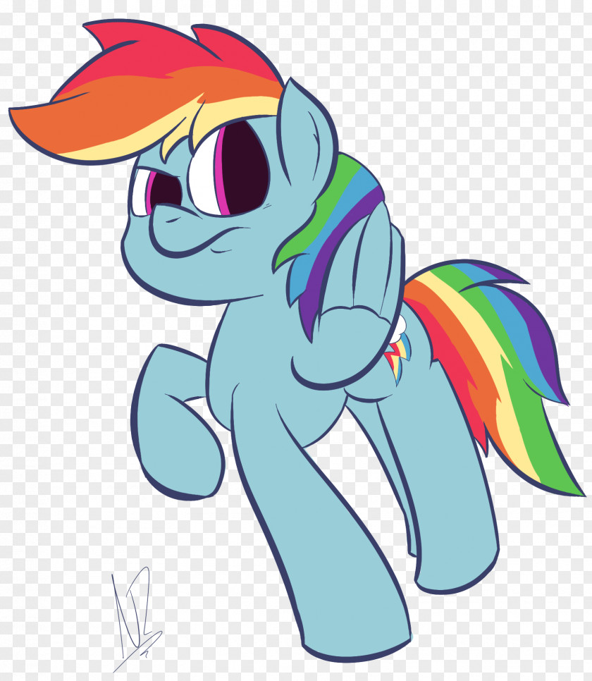 Pegasus Rainbow Dash Pony Horse PNG
