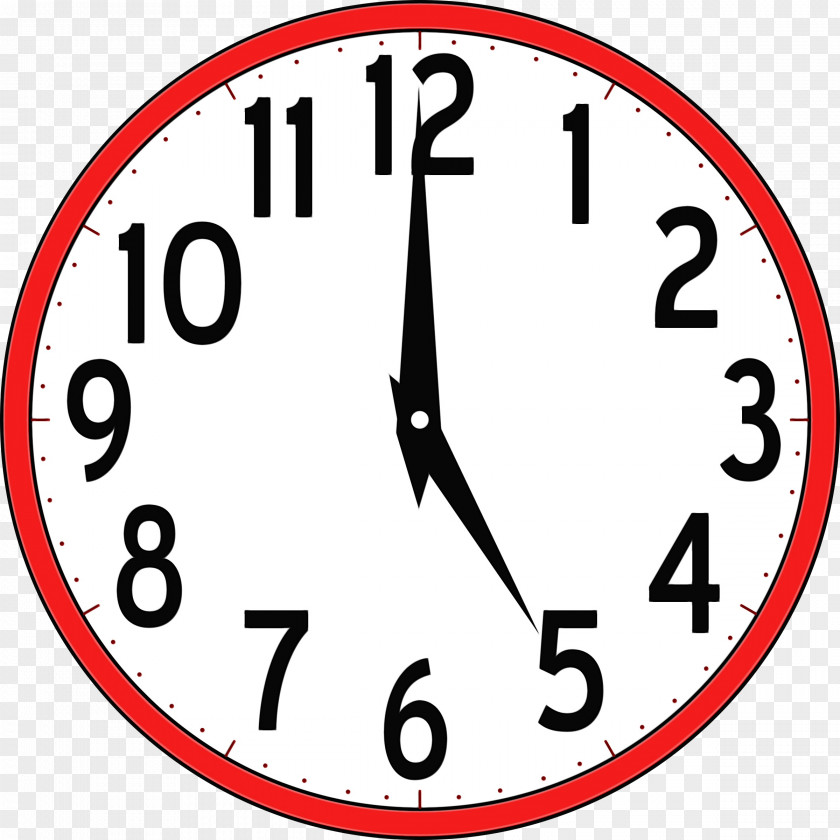 Wall Clock Symbol Background PNG