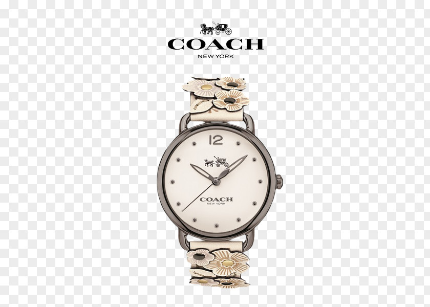 Coach Store Watch Strap Leather New York PNG