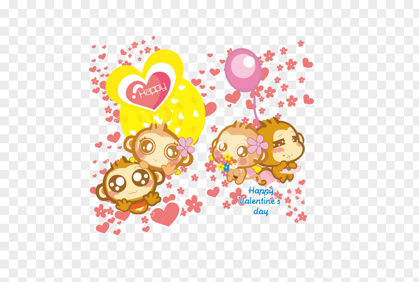 Love Monkey Download Illustration PNG