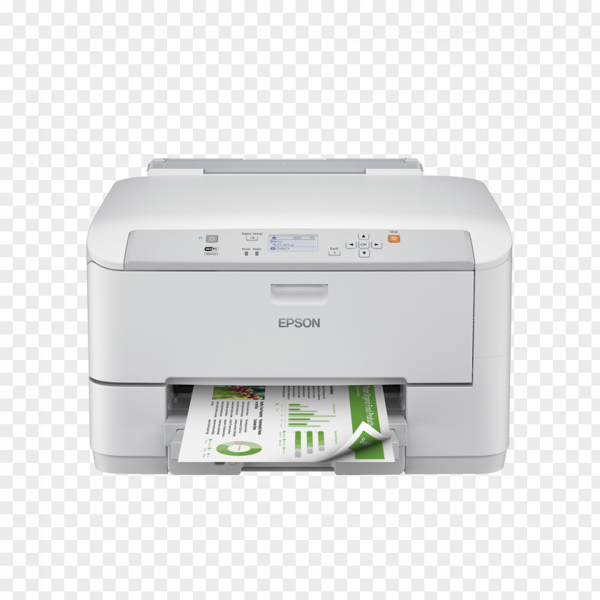 Printer Inkjet Printing Epson WorkForce Pro WF-5110 PNG