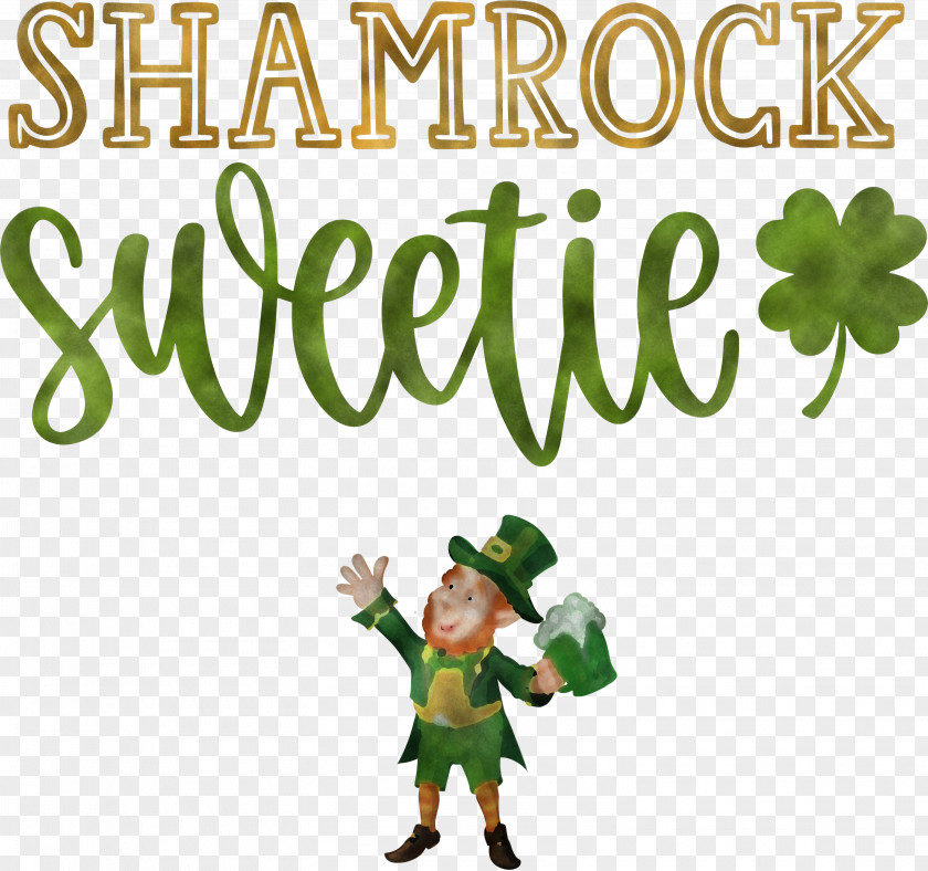 Shamrock Sweetie St Patricks Day Saint Patrick PNG