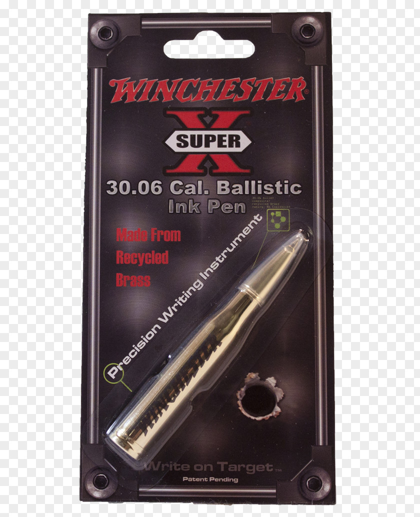 Ammunition .30-06 Springfield Firearm Ballpoint Pen Pens Winchester Repeating Arms Company PNG