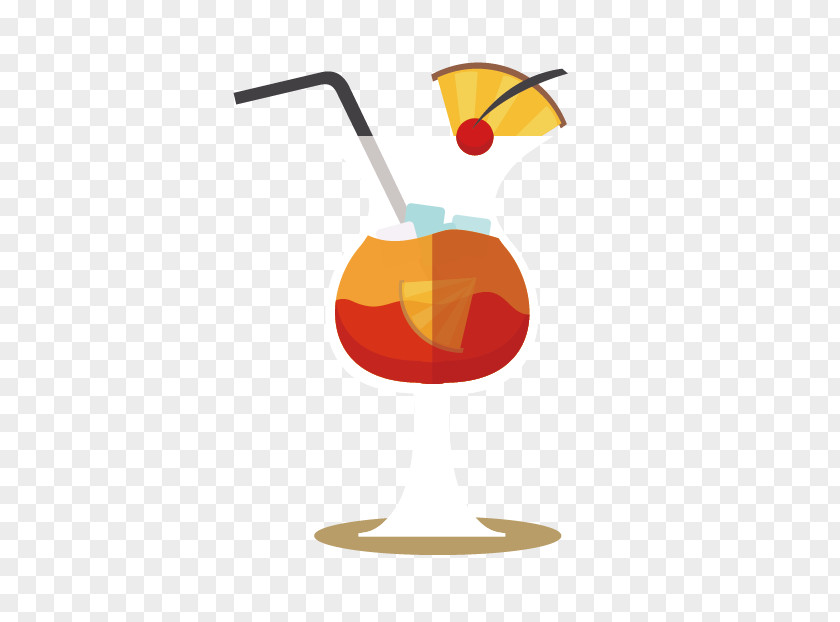 Cocktail Orange Juice Garnish Drink PNG