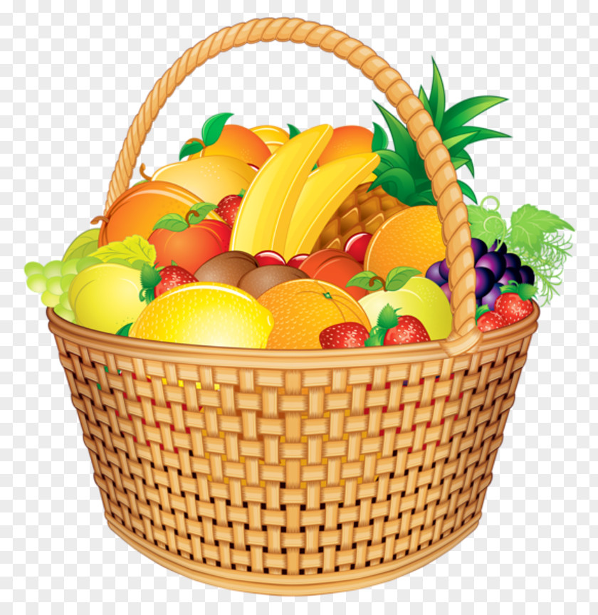 Exquisite Fruit Basket Food Gift Baskets Clip Art PNG