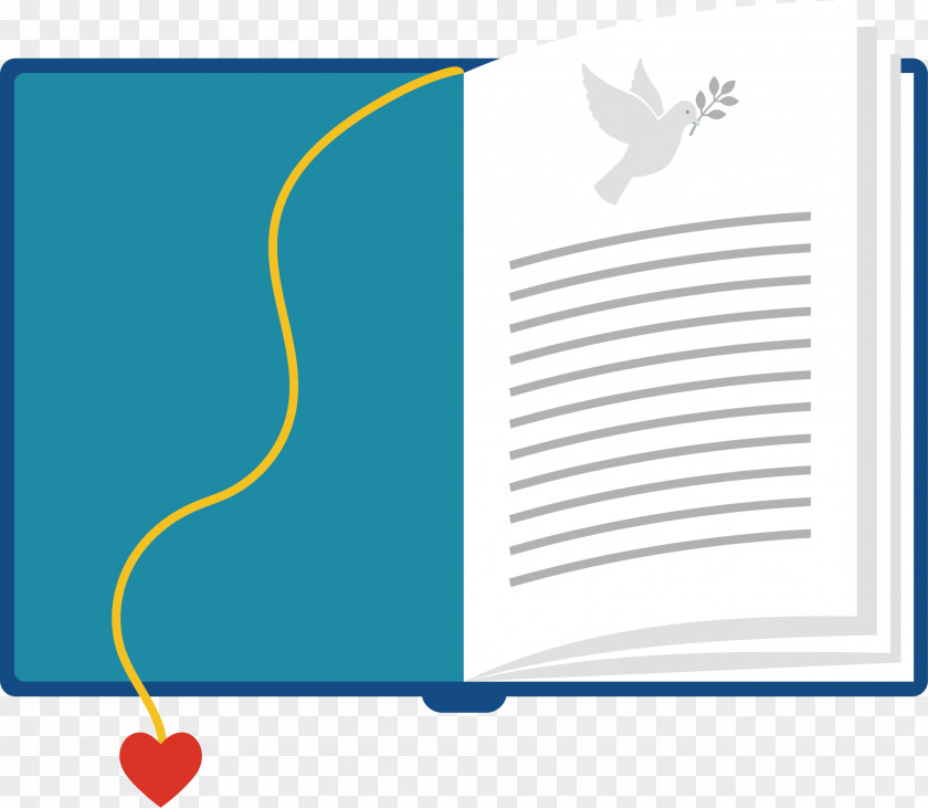 Hearts Book Graphic Design Illustration PNG