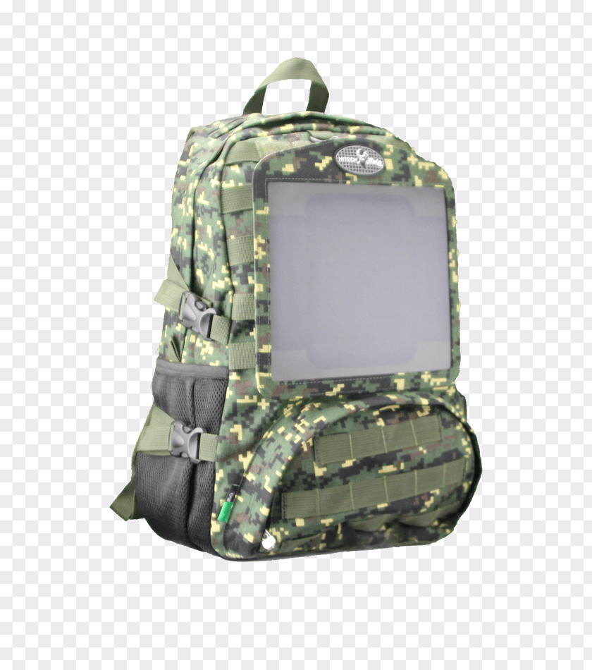 Military Camouflage Handbag PNG