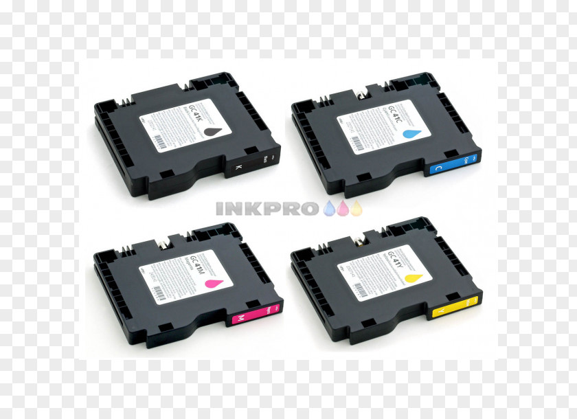 Printer Electronics Flash Memory Ricoh Ink Cartridge PNG