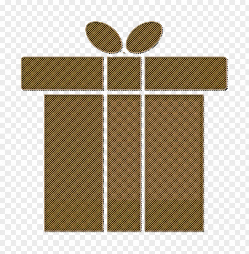 Symbol Beige Christmas Icon Gift Giftbox PNG