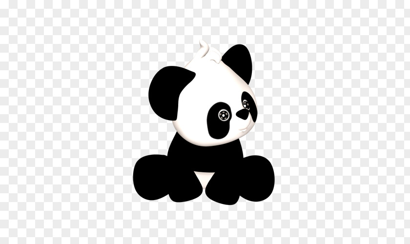 Cute Cartoon Panda Giant Bear Clip Art PNG