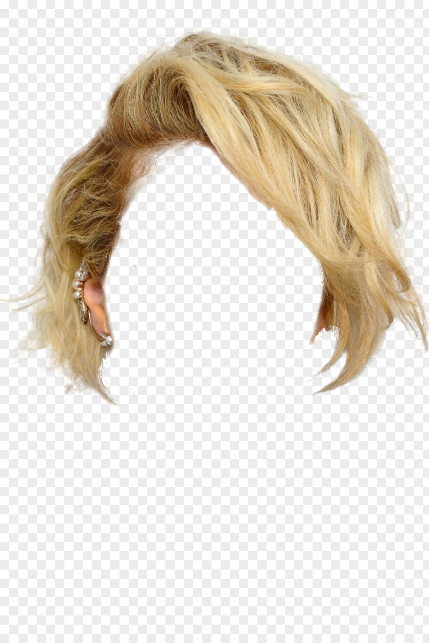 Hairdressing Hairstyle Wig Blond PNG