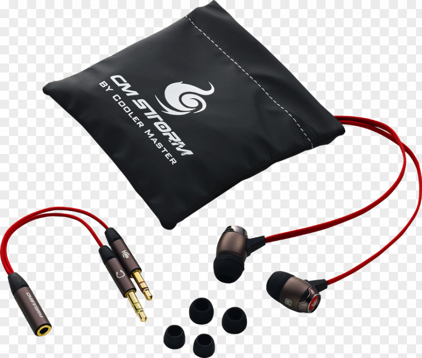 Headphones Microphone Headset Cooler Master MasterPulse PNG