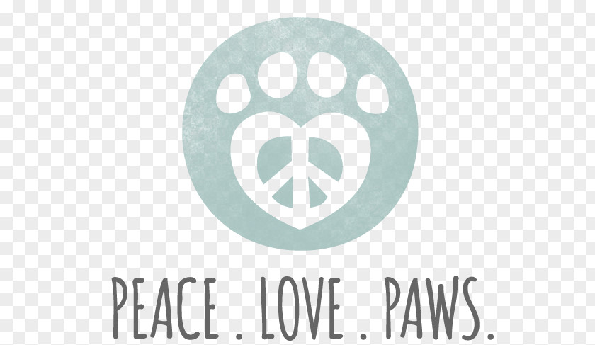 Live In Peace Smart Dog University Puppy Logo Paw PNG