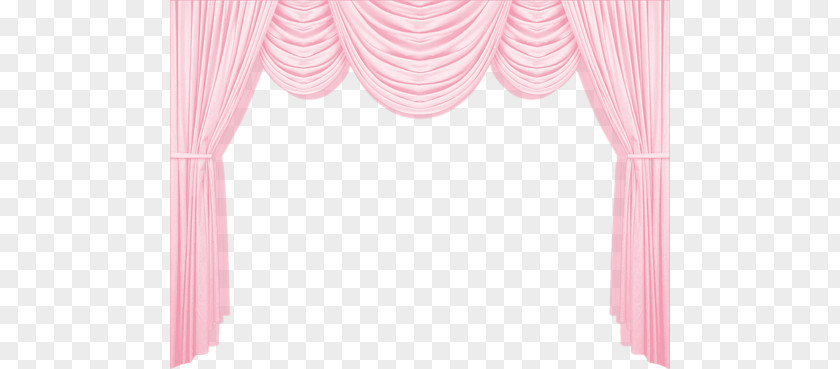 Pink Curtains PNG curtains clipart PNG
