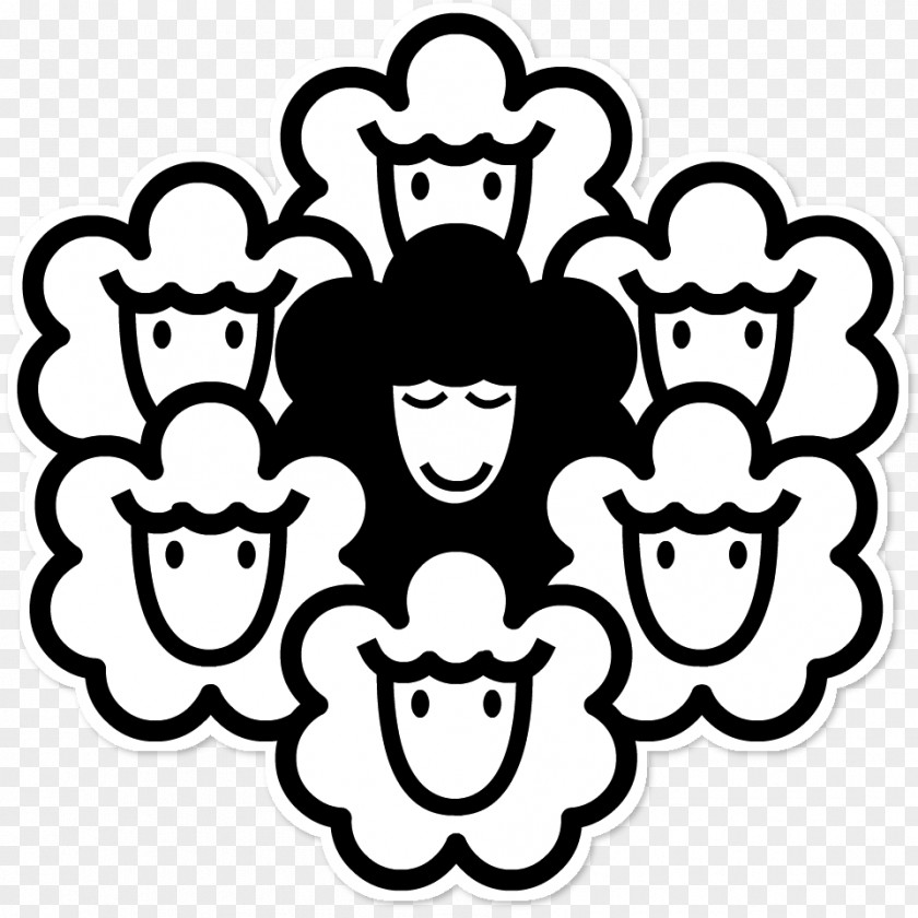 Sheep Black Ovelha Negra Family Child PNG