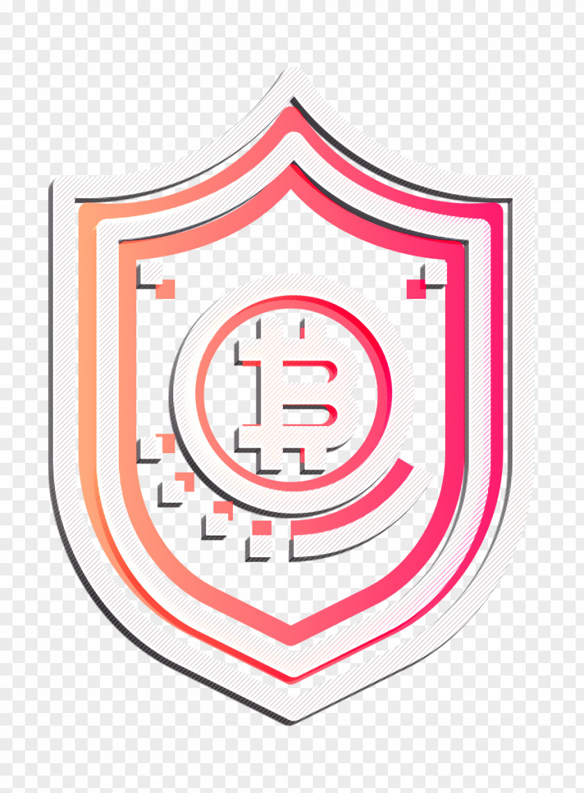 Shield Icon Bitcoin PNG