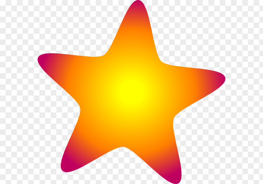 Star Template Large Color Free Content Clip Art PNG