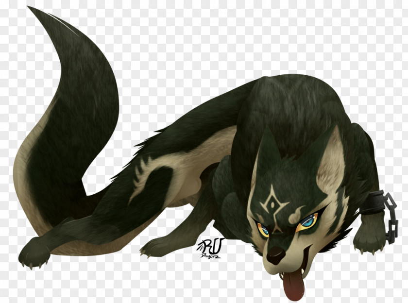 Wolf Furry Cat Gray Snout Claw Midna PNG