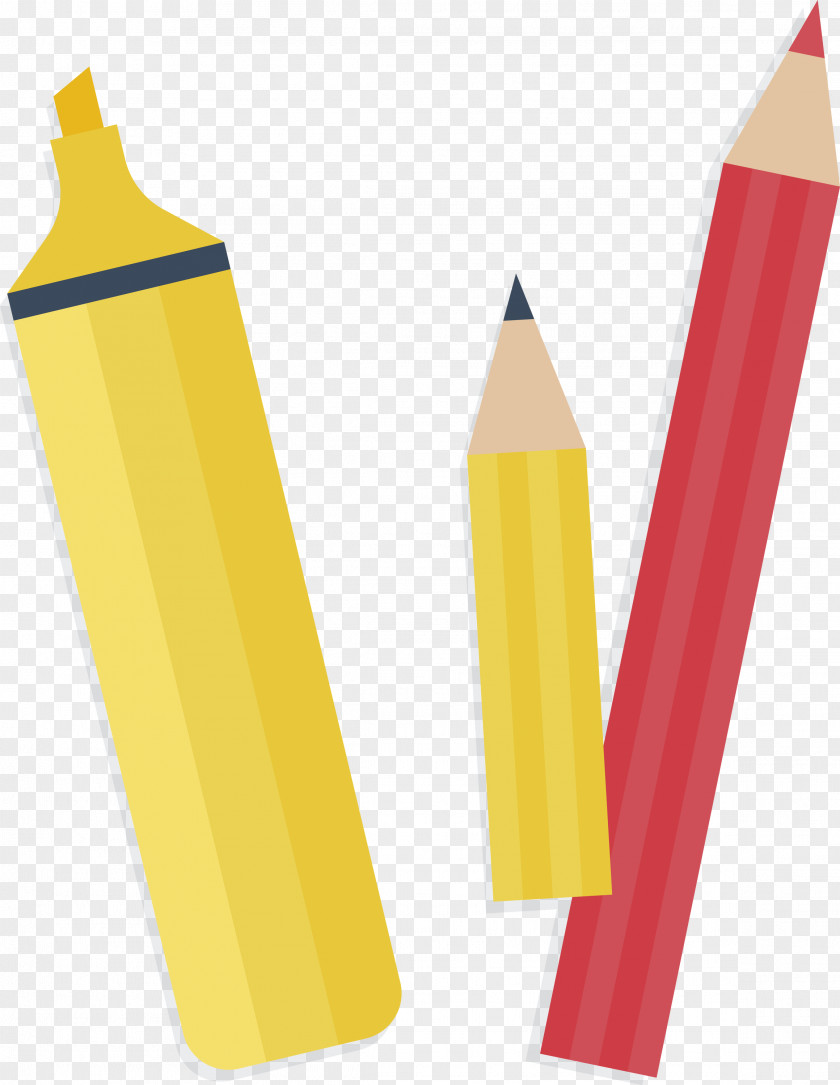 Yellow Pencil Meter Angle PNG