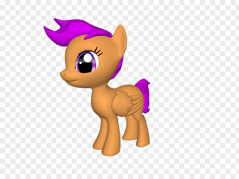 3d Guy Pony Horse Art Scootaloo PNG