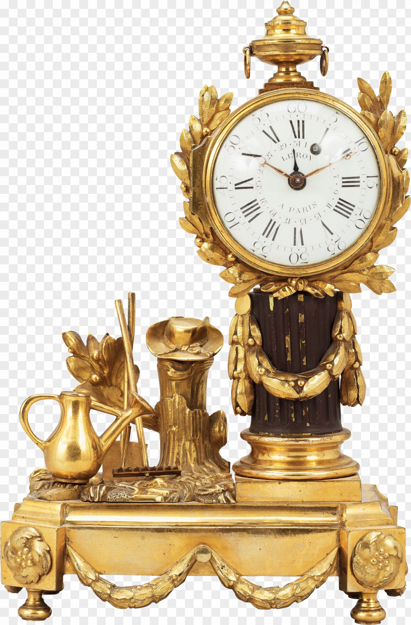 Clock Antique Furniture Art Price PNG