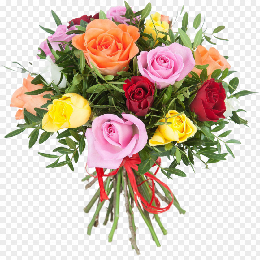 Flower Garden Roses Bouquet Floral Design Crookwell Country Bunch PNG