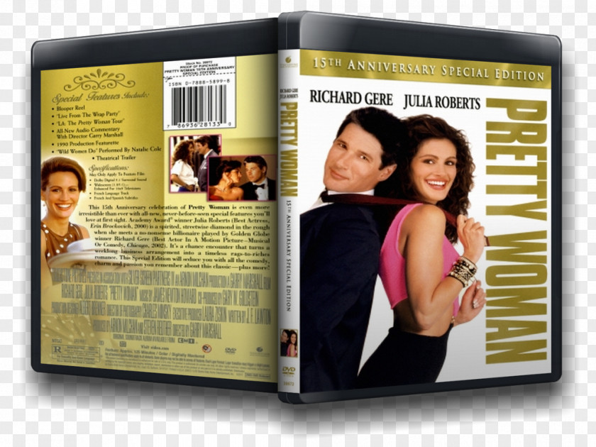 Pretty Women Blu-ray Disc DVD Film Box Office Romantic Movies PNG