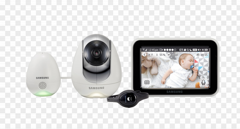 Samsung Baby Monitors Hanwha Techwin BabyView SEW-3057W Infant Computer PNG