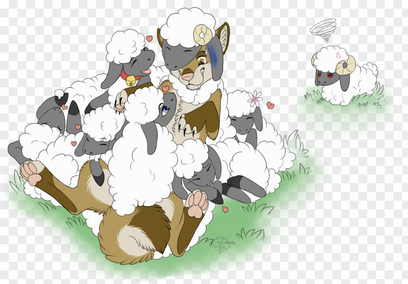 Sheep Furry Animated Cartoon Illustration Product PNG