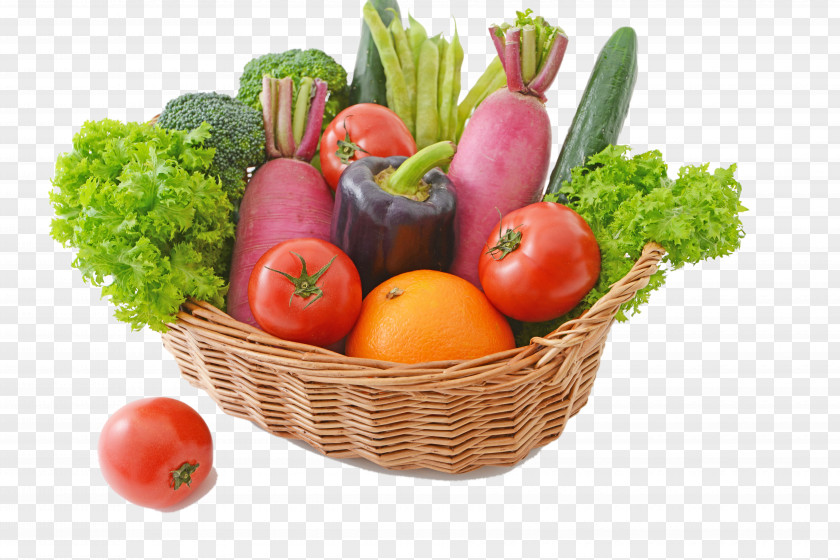 Basket Of Fruits And Vegetables Vegetable Pitaya Business Fruit Auglis PNG