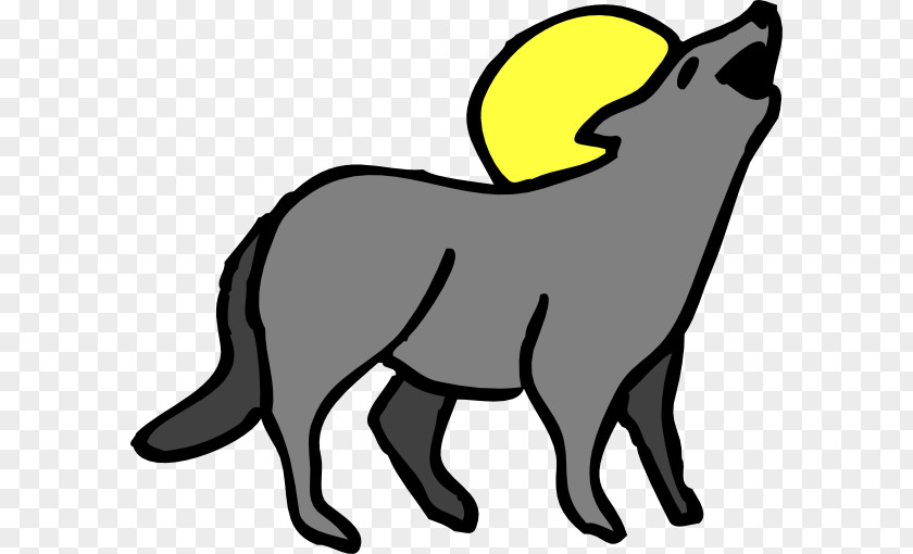 Howling Cliparts Wile E. Coyote And The Road Runner Gray Wolf Clip Art PNG