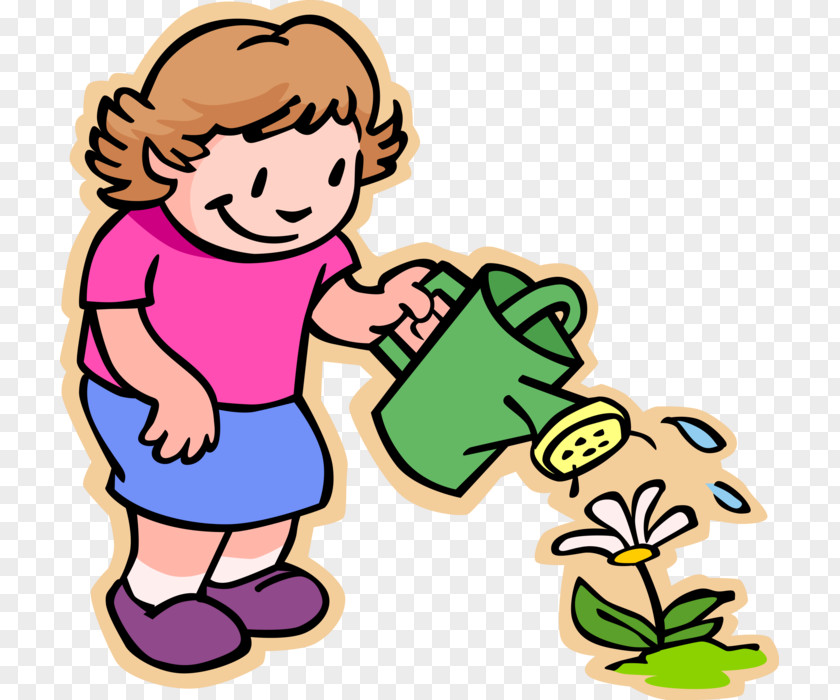 Plants Clip Art Openclipart Watering Cans Seed PNG