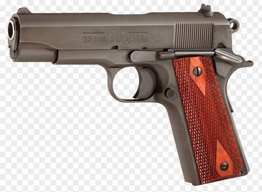 .45 ACP Firearm M1911 Pistol Weapon Revolver PNG