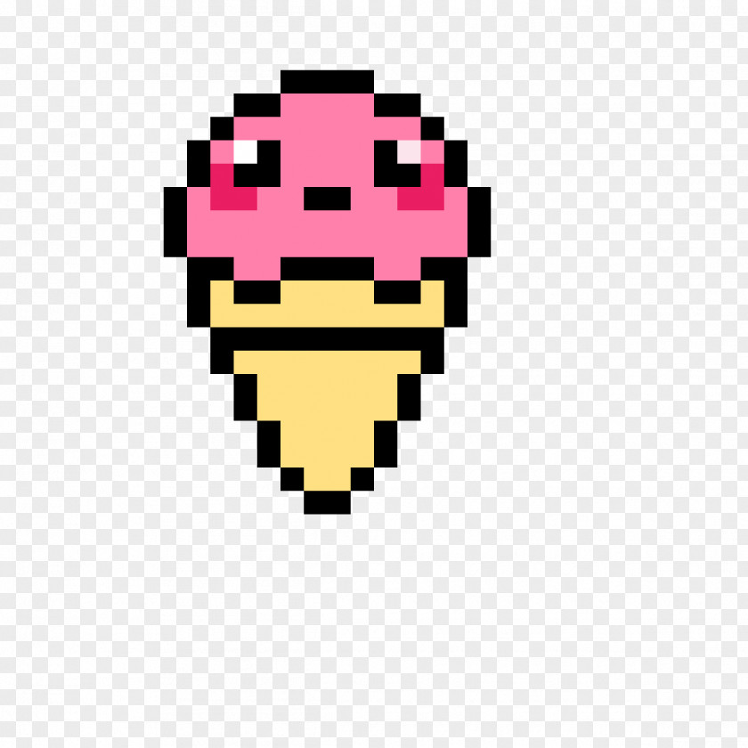 Miley Cyrus Ice Cream Pixel Art Minecraft Drawing PNG