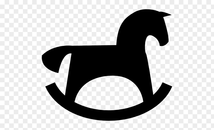 Rocking Horse Silhouette PNG