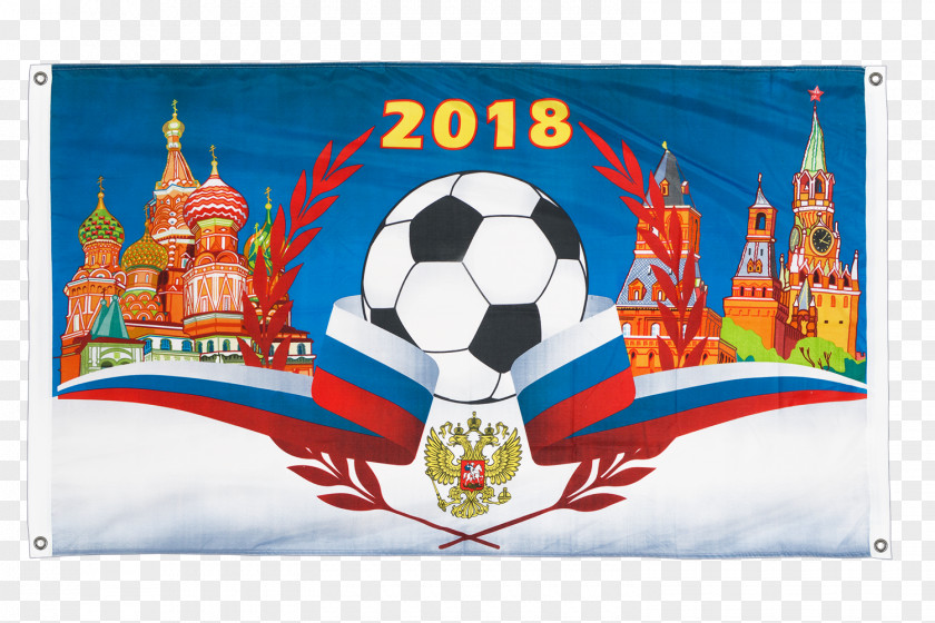 Russia 2018 World Cup National Football Team Flag PNG