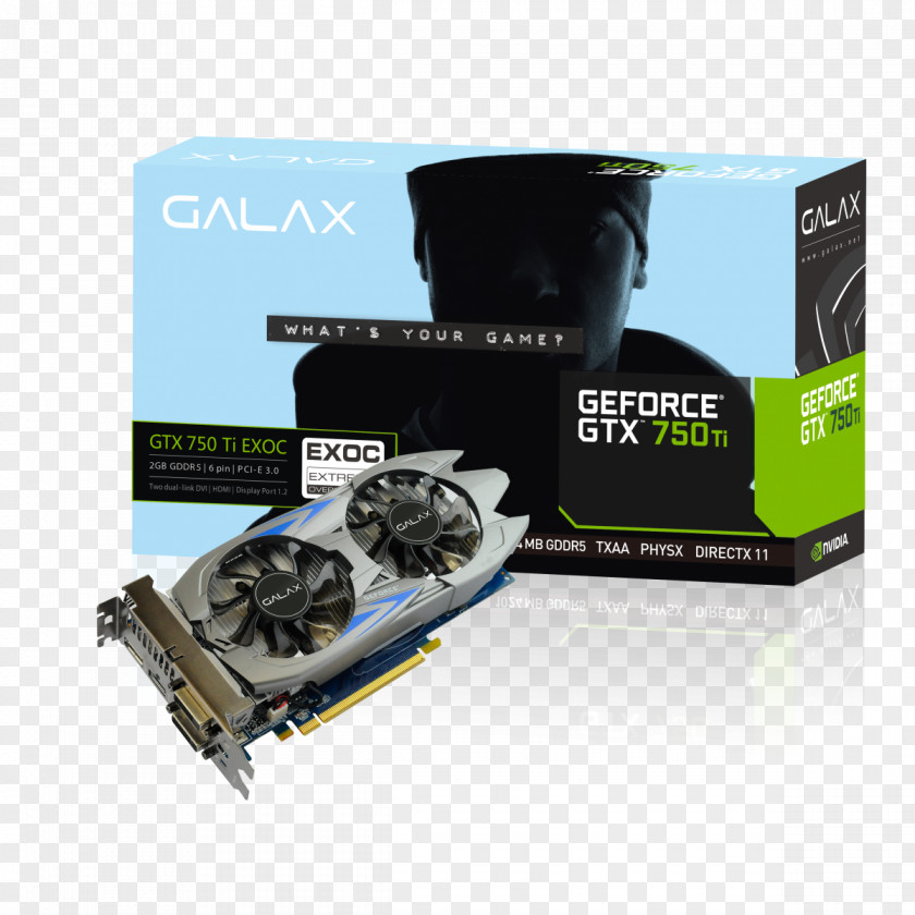 Computer Graphics Cards & Video Adapters NVIDIA GeForce GTX 750 Ti GDDR5 SDRAM PCI Express PNG