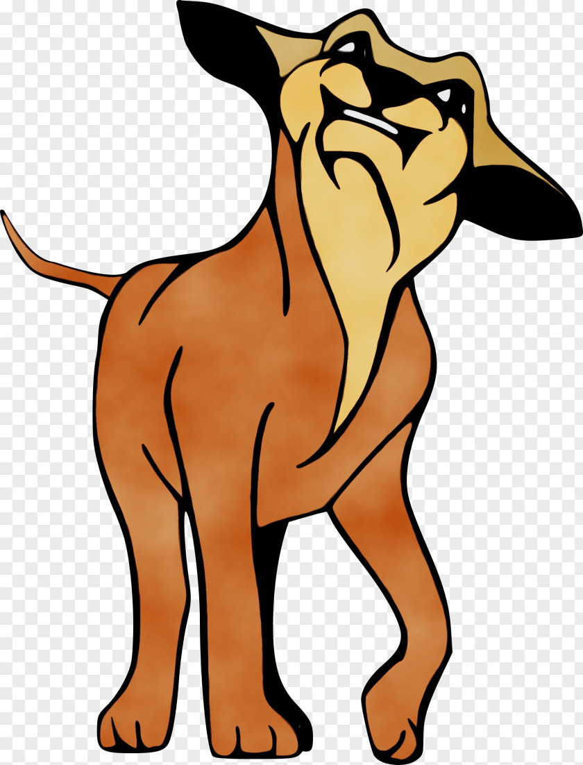 Fawn Sporting Group Puppy Dog Snout Paw Cartoon PNG