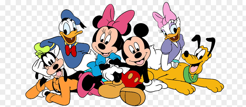 Fun Daisy Cliparts Mickey Mouse Minnie Pluto Donald Duck PNG