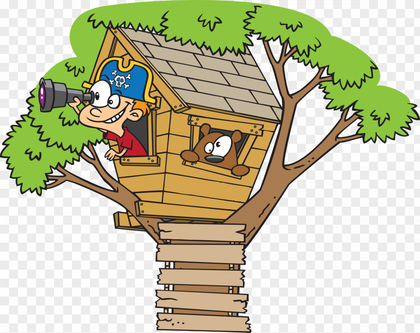 House Tree Clip Art PNG